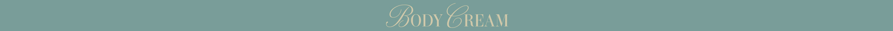 BODY CREAM