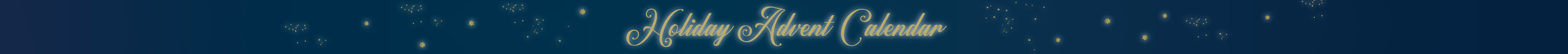 Holiday Advent Calender