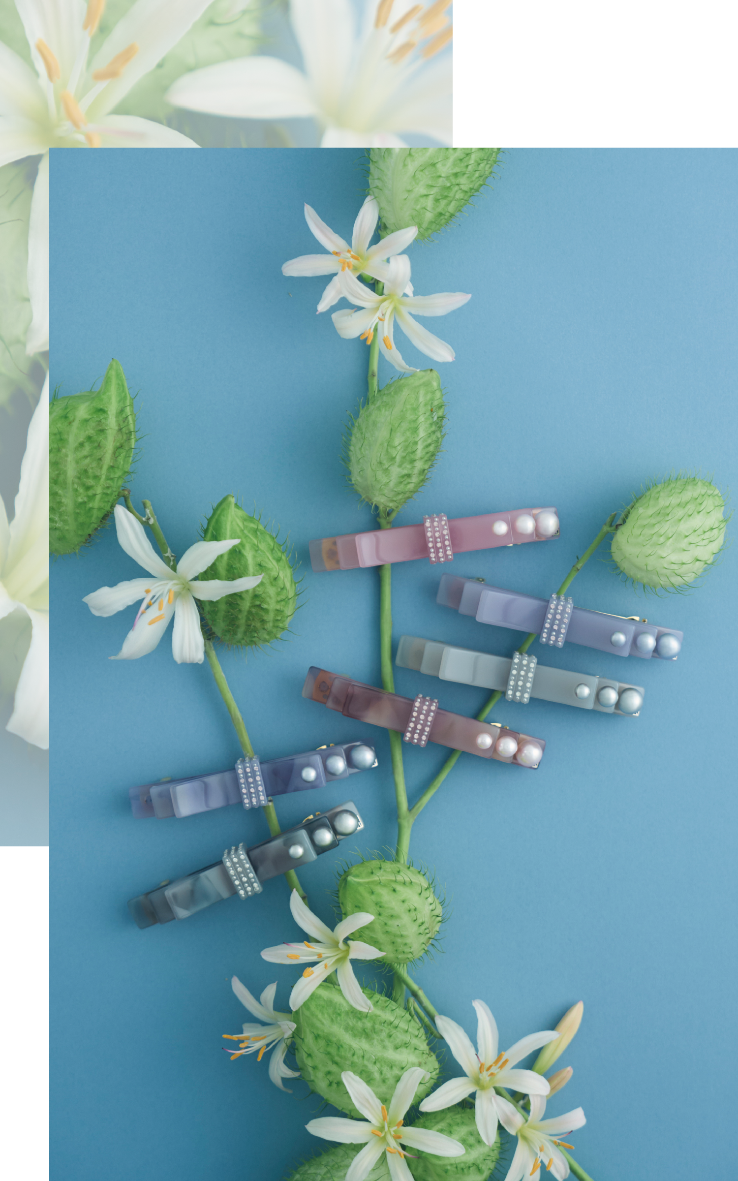 グラデーションパールバレッタの商品画像