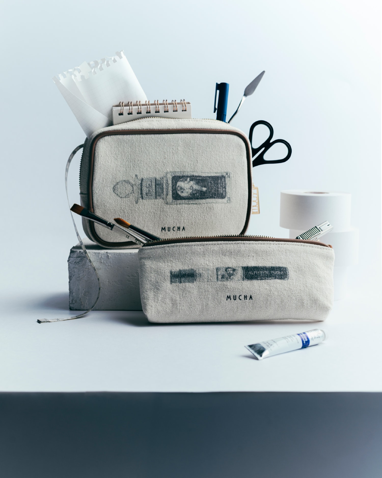 キャンバスポーチSとMの商品画像