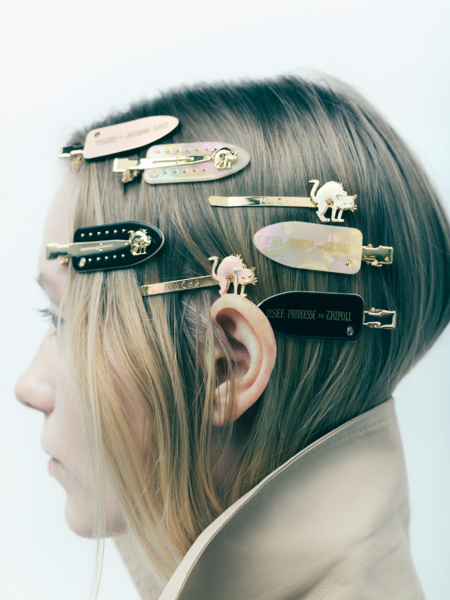 サイドヘアクリップ イルゼキャッツの画像