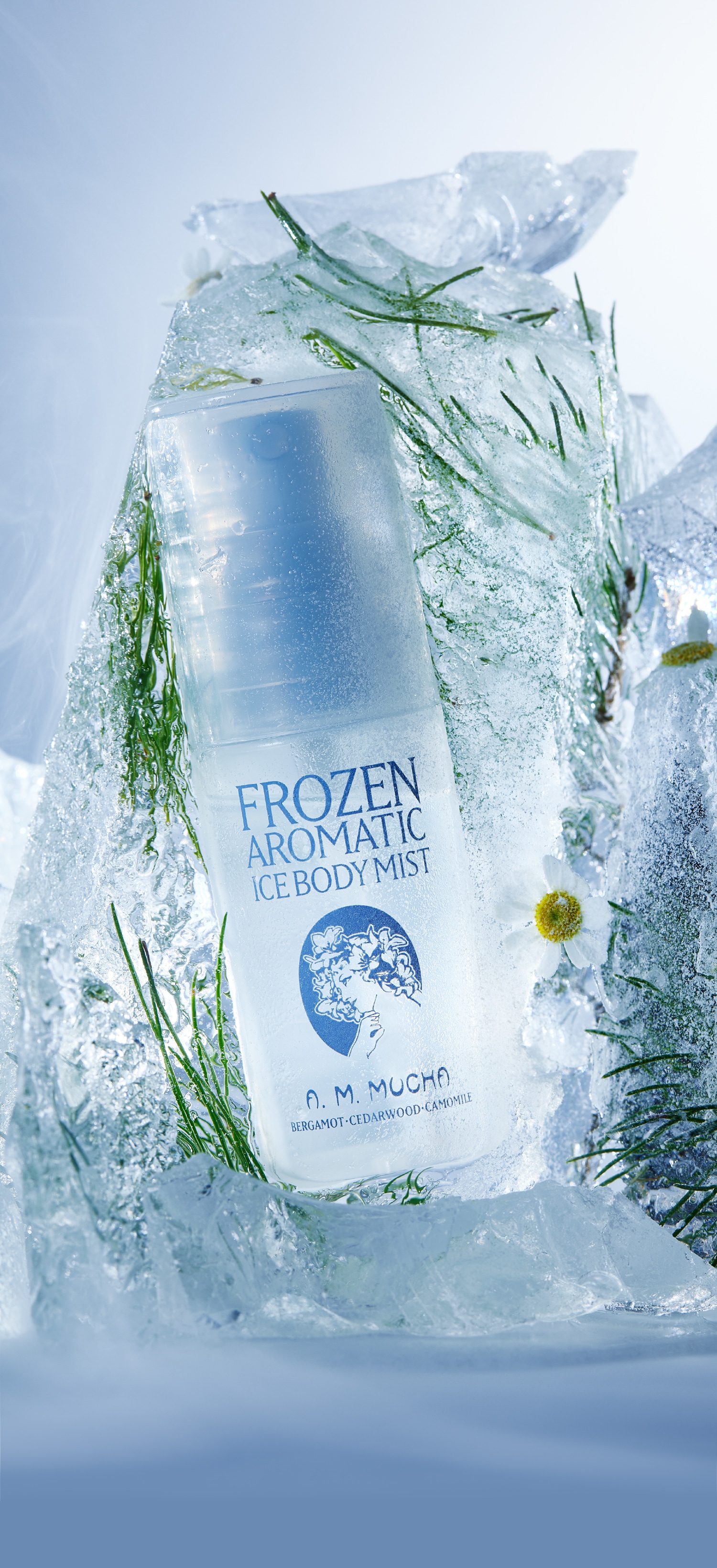 クールボディミストフローズンアロマティのメインビジュアル 商品一覧に遷移